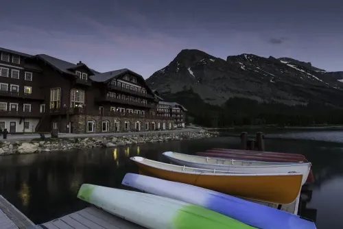 Many Glacier Hotel, Glacier National Park